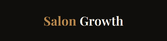 Salon Growth by Anya Johnson